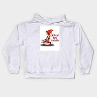 wild woman Kids Hoodie